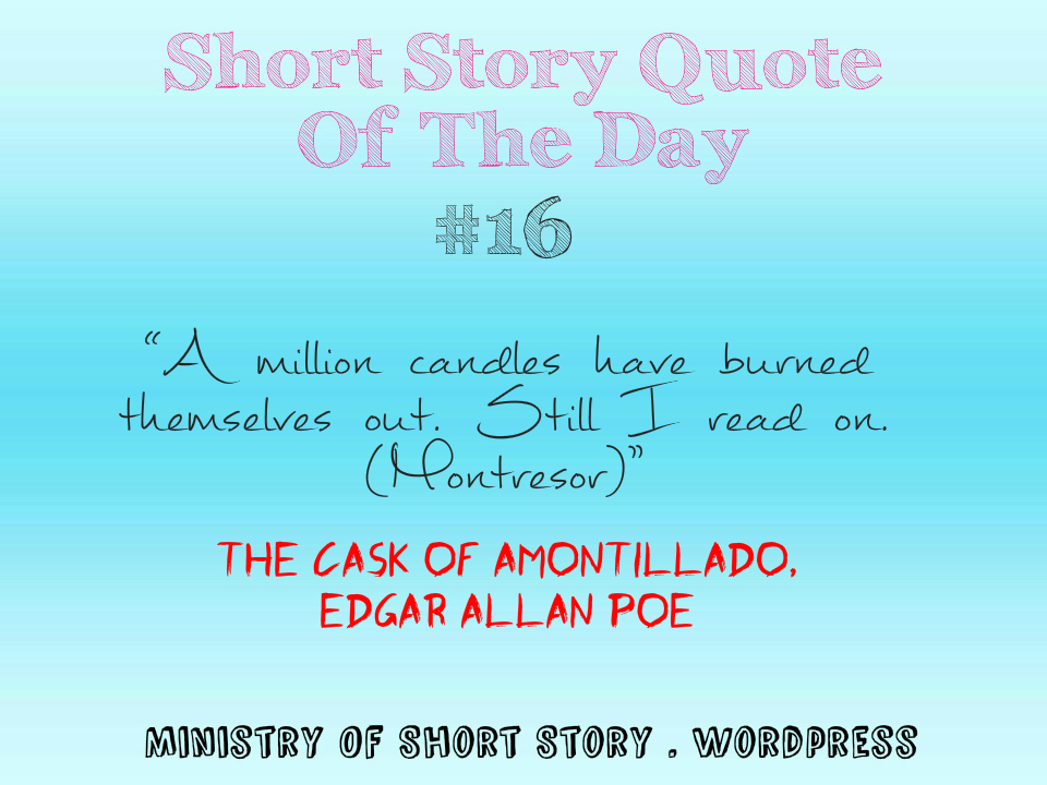 Short Story Quote of the Day #16